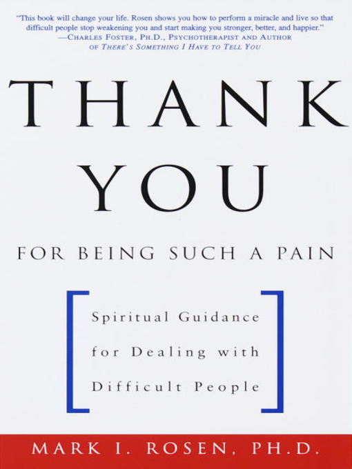 Title details for Thank You for Being Such a Pain by Mark Rosen - Available